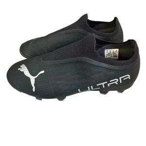 PUMA Kids Boys Ultra 3.3 Artificial Ground Soccer Cleats - Black SZ 4.5